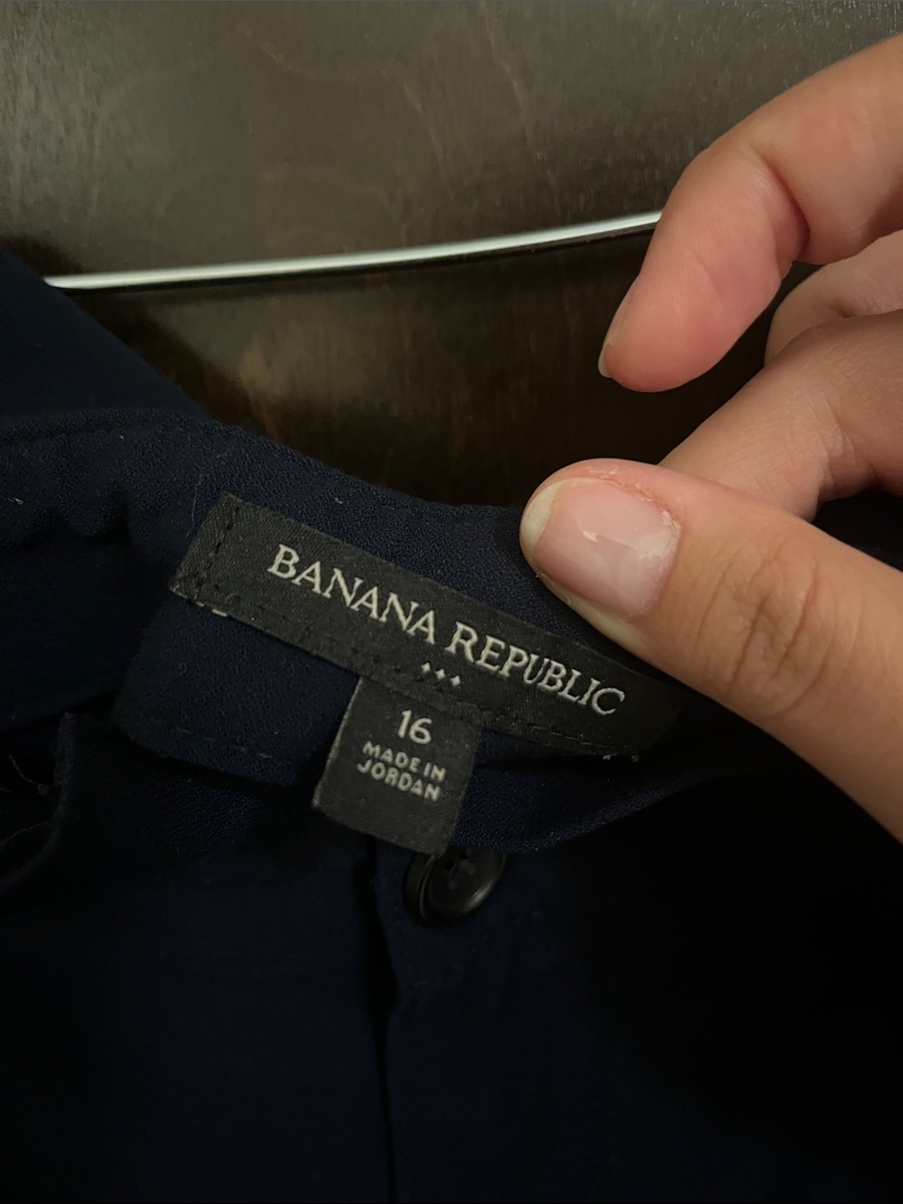 Banana Republic Navy High-Rise Shorts - Picture 2 of 2
